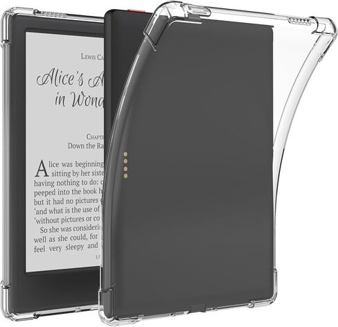 BOZHUORUI Clear Case for Musnap Neo C/Neo e-Reader | Slimfit & Lightweight Design | Anti-Slip & Scratch Resistant | TPU Transparent Soft Back Cover (Clear) in Saudi Arabia