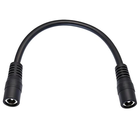 3 قطع 5.5 مم × 2.1 مم 12 فولت/24 فولت تيار مستمر كابل تمديد الطاقة، 18AWG أنثى إلى أنثى موصل لكاميرا CCTV الأمنية ولوحة شمسية قابلة للطي، 3.3FT in Kuwait