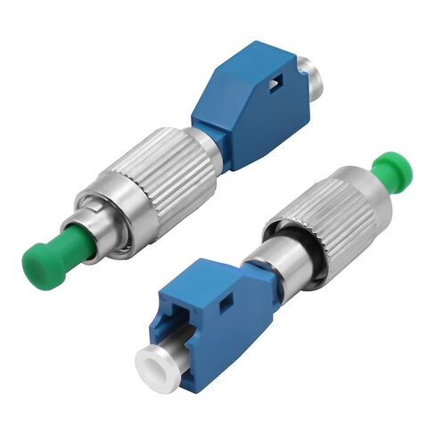 XMSJSIY LC to FC Fiber Optic Adapter FC/APC Male to LC/UPC Female Single Mode Simplex Hybrid Optical Adapter Converter Connector for Network Internet -2 Pcs in Saudi Arabia