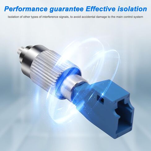 XMSJSIY LC to FC Fiber Optic Adapter FC/APC Male to LC/UPC Female Single Mode Simplex Hybrid Optical Adapter Converter Connector for Network Internet -2 Pcs in Saudi Arabia