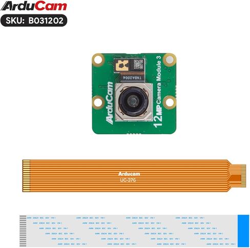 Arducam لوحدة كاميرا Raspberry Pi 3، كاميرا Pi بزاوية واسعة 12 ميجابكسل IMX708 120 درجة (د) V3 in Saudi Arabia
