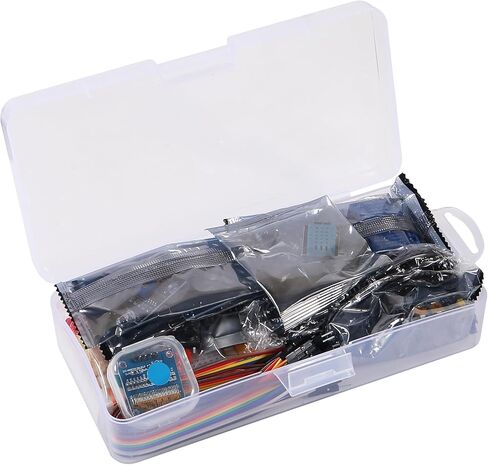 95 قطعة من مجموعة المبتدئين الأساسية لـ ESP32 ESP-32S WiFi Development Kit لمجموعة Arduino Project Learning Kit مع البرامج التعليمية ESP32 Kit مع صندوق in Saudi Arabia
