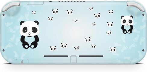 ملصق TACKY DESIGN Panda لجهاز Nintendo Switch Lite، لون أزرق فاتح، فينيل 3M ممتاز in Kuwait