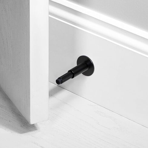 Wall Mount Door Stop-0.79 Inch Tall and 1.97 Inch Wide-Steel Finish Buster And Punch Nds-07375 in Saudi Arabia