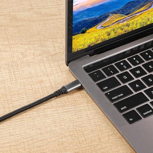 Type C Aux to USB C to 1/4 Inch Audio Cable Stereo Splitter Auxiliary Cord to- USB-C Dual for Smartphone, Tablet, Laptop Link Amplifier, Speaker - 4.9 Feet in Saudi Arabia