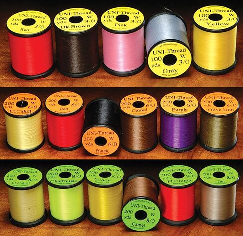 UNI Products 3/0 UNI-Thread Waxed - Yellow in Saudi Arabia
