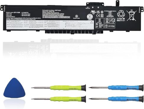 L21M6P70 Laptop Battery Compatible with Lenovo ThinkPad P16 Gen 1st Series SB10W51994 5B10W51893 L21L6P70 SB10W51995 5B10W51894 94Wh 8120mAh 11.25V in Saudi Arabia
