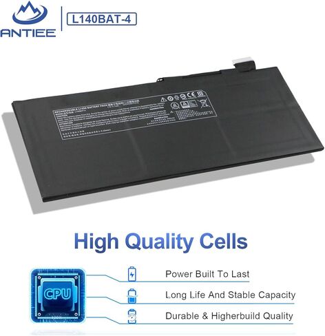 ANTIEE L140BAT-4 6-87-L140S-72B01 Laptop Battery for Lemp9 System76 Darter Pro 2021 L140CU L140MU L141CU L141MU 2ICP5/50/112 VIA 14, THUNDEROBOT MixBook Air, WOOKING Jiasha ST Pro 7.7V 73Wh 9350mAh in Saudi Arabia