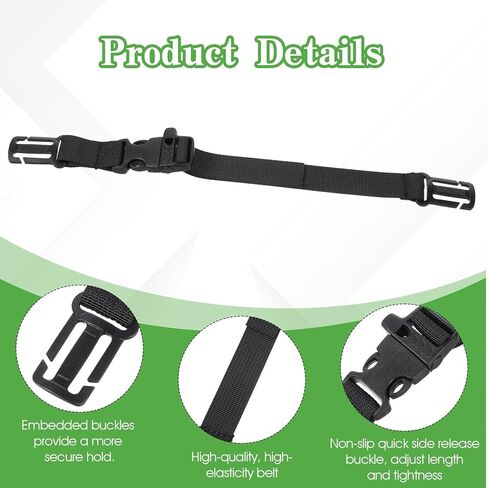 Elastic Backpack Chest Strap Add On Heavy Duty Sternum Straps for Backpacks Adjustable Backpack Straps for Hiking Travel Daily Outdoor Use Compatible With Most Backpacks in Saudi Arabia
