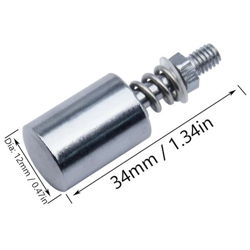FDXGYH 4 Pcs CPU Water Cooling Screw M4 Head CPU Fixing Iron with Spring Gasket for Intel 2011, Silver in Saudi Arabia