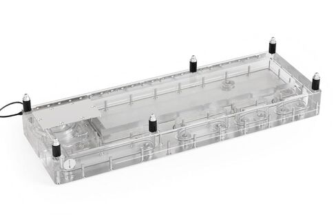 لوحة التوزيع الأساسية Alphacool 420 يسار مع مضخة VPP/D5 Apex PWM in Kuwait