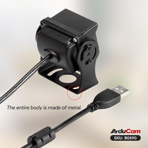 وحدة كاميرا USB للرؤية الليلية والنهارية 2 ميجابكسل من Arducam، كاميرا ويب USB 2.0 بتبديل الأشعة تحت الحمراء تلقائيًا بدقة 1080 بكسل، مع مصابيح LED بالأشعة تحت الحمراء 850 نانومتر لنظام التشغيل Windows وLinux وAndroid وMac OS in Saudi Arabia