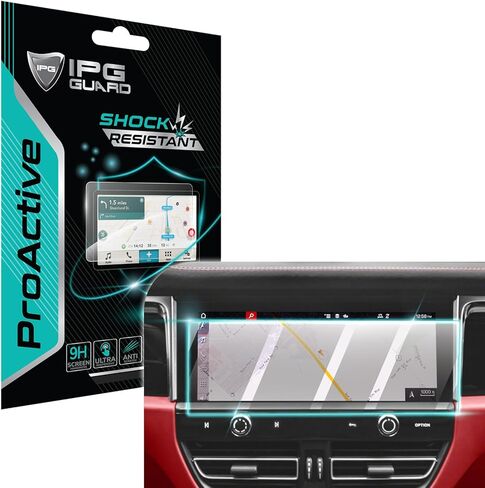 IPG ProActive Compatible with Porsche 2024 2025 Macan EV Turbo Electric 10.9" Navigation 9H Hardness Screen Protector Nano Ceramic Film Ultra Responsive High Clarity for MacEv10.9 Navi in Saudi Arabia