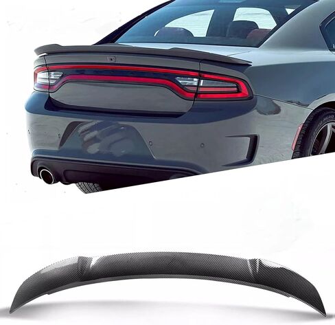 Glossy Black Rear Spoiler for Dodge Charger 2011-2022 RT SXT SRT Hellcat Style Trunk Spoiler in Saudi Arabia