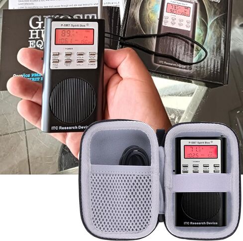 WERJIA Hard Case Compatible with P-SB7 Spirit Box/Chkenono Spirit Communication Box,Ghost Hunting Equipment （Case Only） in Saudi Arabia