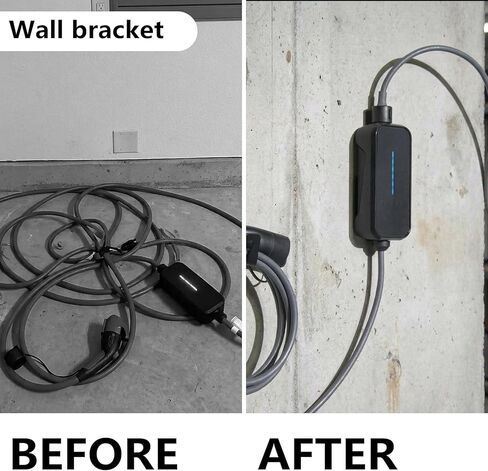 حامل جداري لشاحن BMW المرن السريع، طقم تثبيت على الحائط متوافق مع شاحن BMW i4، i5، i7، M50، M60، Ix in Kuwait