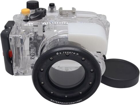Mcoplus® Underwater Waterproof Housing Case Bag 40M 130ft for Sony DSC-RX100 Mark III in Saudi Arabia