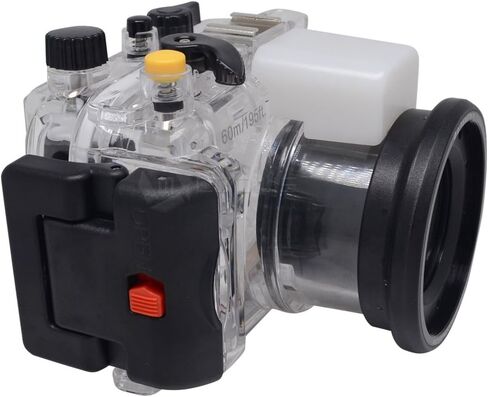 Mcoplus® Underwater Waterproof Housing Case Bag 40M 130ft for Sony DSC-RX100 Mark III in Saudi Arabia