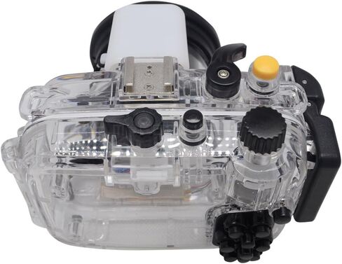 Mcoplus® Underwater Waterproof Housing Case Bag 40M 130ft for Sony DSC-RX100 Mark III in Saudi Arabia