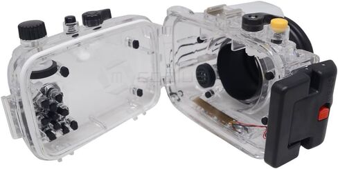 Mcoplus® Underwater Waterproof Housing Case Bag 40M 130ft for Sony DSC-RX100 Mark III in Saudi Arabia