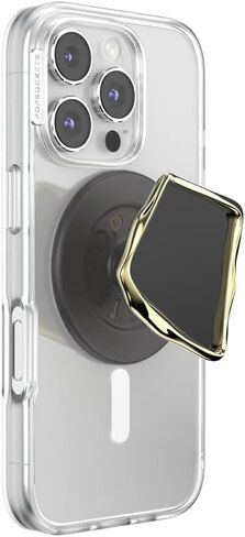 قبضة هاتف PopSockets لـ MagSafe مع مسند، حامل مغناطيسي، جزء علوي قابل للتبديل، تثبيت آمن لحافظات iPhone MagSafe، قبضة الهاتف والكمبيوتر اللوحي - قطع سبج من المينا in Saudi Arabia
