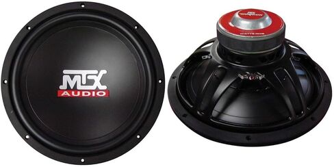 MTX TN10-04 Audio A10 inch 300 Watt Car Audio 84.9 dB 4 OHM Single Voice Coil Subwoofer (2 Pack) in Saudi Arabia
