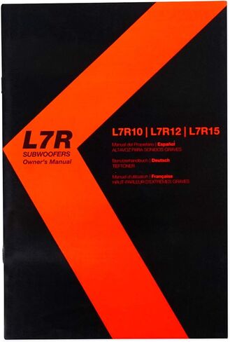 كيكر (2) 45L7R102 10 بوصة 2000 وات L7R مضخمات صوت للسيارة Solo-Baric Subs + صندوق الضميمة in Kuwait