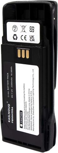 5-Pack PMNN4598A Battery Replacement Compatible with Motorola R2 Radio PMNN4598 PMNN4600 PMNN4600A 7.2V/2300mAh with Belt Clip in Saudi Arabia