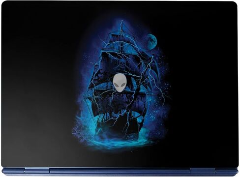 Laptop Skin Compatible with Alienware 16/16X Aurora (2025) - Red Giant - Premium 3M Vinyl Protective Wrap Decal Cover - Easy to Apply | Crafted in The USA by MightySkins in Saudi Arabia