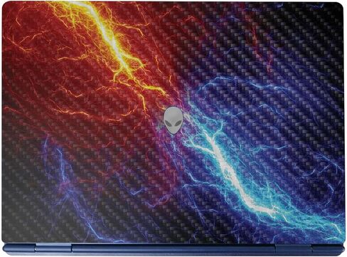 Laptop Skin Compatible with Alienware 16/16X Aurora (2025) - Red Giant - Premium 3M Vinyl Protective Wrap Decal Cover - Easy to Apply | Crafted in The USA by MightySkins in Saudi Arabia