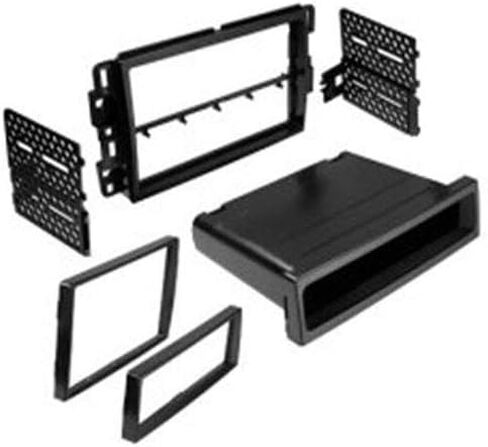 حزمة CACHÉ KIT806 مع مجموعة تركيب ستيريو للسيارة GMC Yukon/Yukon XL 2007 - 2014 في مجموعة أجهزة القياس، والحزام، ومحول هوائي لأجهزة استقبال راديو Din المزدوجة أو الفردية (4 قطع) in Saudi Arabia