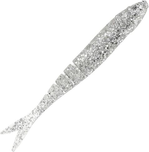 Strike King KVD Perfect Plastics Blade Minnow Fishing Lure, Soft Plastic Bait, Segmented Body, Slender Profile, Natural Swimming Action, 4.5-Inches in Saudi Arabia