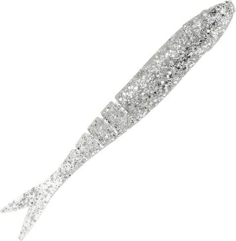 Strike King KVD Perfect Plastics Blade Minnow Fishing Lure, Soft Plastic Bait, Segmented Body, Slender Profile, Natural Swimming Action, 4.5-Inches in Saudi Arabia