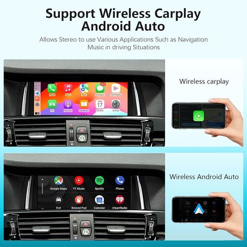 8.9 Inch Touchscreen CarPlay for BMW X3 X4 F25 NBT System 2013-2016 Car Radio Stereo Multimedia Screen Wireless Android Auto Mirrorlink HD1920*720 (Linux F25 (NBT)) in Saudi Arabia