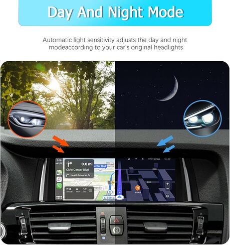 8.9 Inch Touchscreen CarPlay for BMW X3 X4 F25 NBT System 2013-2016 Car Radio Stereo Multimedia Screen Wireless Android Auto Mirrorlink HD1920*720 (Linux F25 (NBT)) in Saudi Arabia