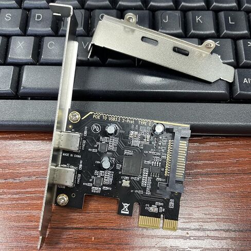 Supercharges PC Connectivities with 2Port USB3.2 Gen1 PCIE Expansion Card ASM1042 Controller Chip Computer Accessory Motherboards Extension Card in Saudi Arabia