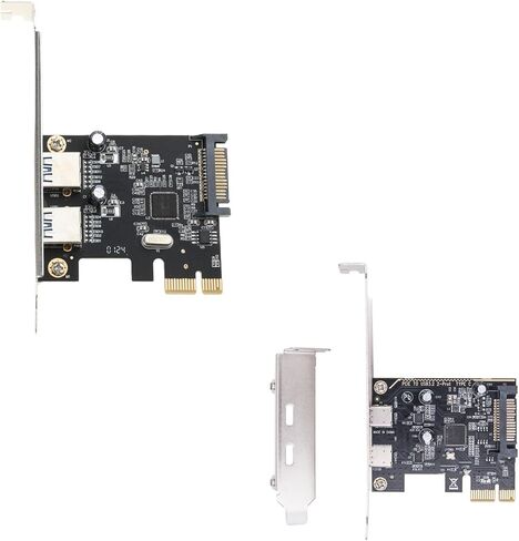 Supercharges PC Connectivities with 2Port USB3.2 Gen1 PCIE Expansion Card ASM1042 Controller Chip Computer Accessory Motherboards Extension Card in Saudi Arabia