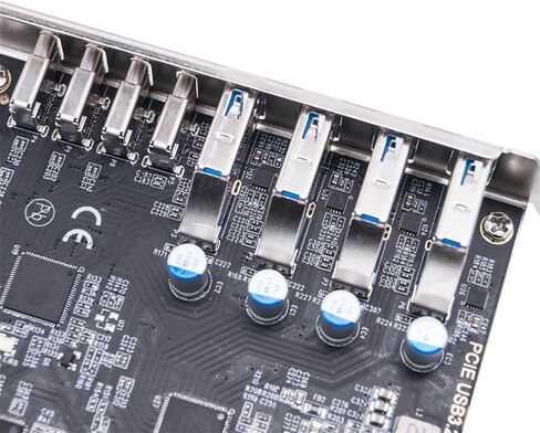 PCIe USB 3.2 Card ASM1142 Internal Expansion Controller 4 C Port 3.2 Adapter PCIE for Desktop PCIe Expansion Card in Saudi Arabia