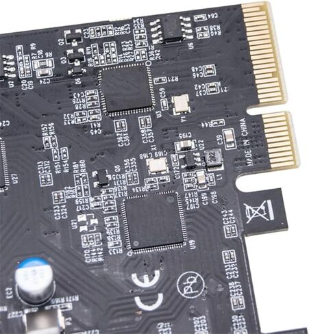 PCIe USB 3.2 Card ASM1142 Internal Expansion Controller 4 C Port 3.2 Adapter PCIE for Desktop PCIe Expansion Card in Saudi Arabia