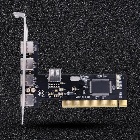 بطاقة توسيع عالية السرعة 480 ميجا بت في الثانية إلى 5 منافذ USB 2.0 4 خارجية 1 وحدة تحكم USB 2.0 داخلية لأجهزة الكمبيوتر المكتبية بطاقة واجهات USB عالية السرعة in Saudi Arabia