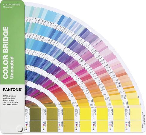 Pantone Color Bridge Guide Coated | Pantone to CMYK, RGB & HTML Color Matching Fan Deck for Graphic Design, Branding & Print | GG6103B in Kuwait