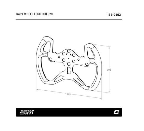 COLLINO Formula Sim Wheel for Logitech G29 & G923 – Steel Reinforced Core, Italian Suede Grip, Plug & Play Racing Upgrade for PS4, PC & Sim Racing Setups in Saudi Arabia