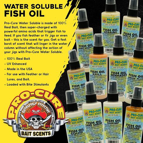 Pro-Cure Sardine Water Soluble Fish Oil, 4 Ounce in Saudi Arabia