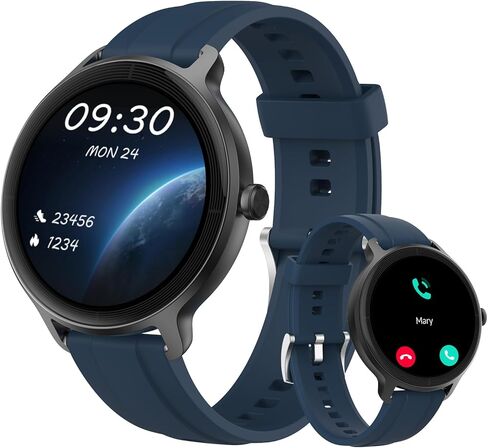 Smart Watch for Men Women(Answer/Make Calls), Smartwatch Built-in AI Voice, 1.27" HD Fitness Tracker with Heart Rate/Sleep/Step/SpO2 Monitor, 100+ Sports Modes, IP68 Waterproof Watch for Android iOS in Saudi Arabia