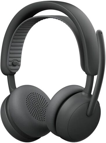 Logitech Zone Wireless 2 ES - Noise-Canceling Wireless Headset with Adaptive Hybrid ANC, Bluetooth, Graphite in Saudi Arabia