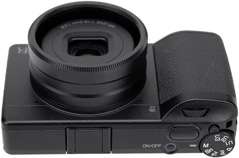 JJC Conversion Lens Filter Adapter for Ricoh GR IV GRIV GR4 HDF Monochrome Digital Camera,Replaces Ricoh GA-3 Camera Lens Converter for Wide Conversion Lens,Compatible with 49mm Thread Filter and Cap in Saudi Arabia