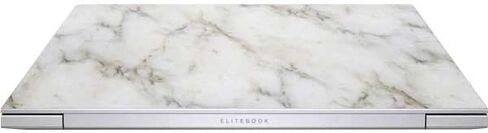 ملصق Skinit للكمبيوتر المحمول متوافق مع HP Elitebook 840 G7 - سكينيت مرخص رسميًا ومصمم في الأصل بتصميم عاجي رمادي داكن in Kuwait