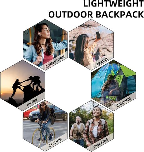 40L Large Capacity Hiking Backpack Lightweight Waterproof and Durable Backpack for Travel Camping Outdoor in Saudi Arabia