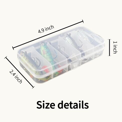 5 PCS Fishing Lures Fishing Gear Sets Soft Plastic Baits Weighted Bionic for Fishing Accessories Durable Swimbait in Saudi Arabia