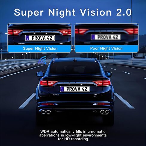 كاميرا داش كام ذات 4 قنوات عرض 360 درجة، TOPGOOSE 2K أمامي وخلفي من الداخل، كاميرا داش يسار يمين للسيارات، 5G WiFi والتحكم في التطبيق، مع بطاقة SD سعة 64 جيجابايت، مستشعر G، رؤية ليلية، وضع انتظار السيارات على مدار 24 ساعة in Kuwait